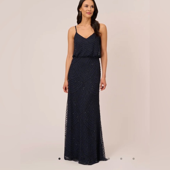 Abito Lungo Da Sera Maya Deluxe - Scollo A V, Paillettes, Gonna In Tulle Per Matrimoni E Serate